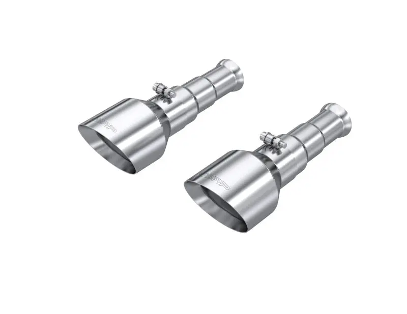 MBRP 19-24 Ram 1500 Classic 5.7L Hemi 5in OD Dual Wall Angle Cut T304 Stainless Steel Exhaust Tips - Pair