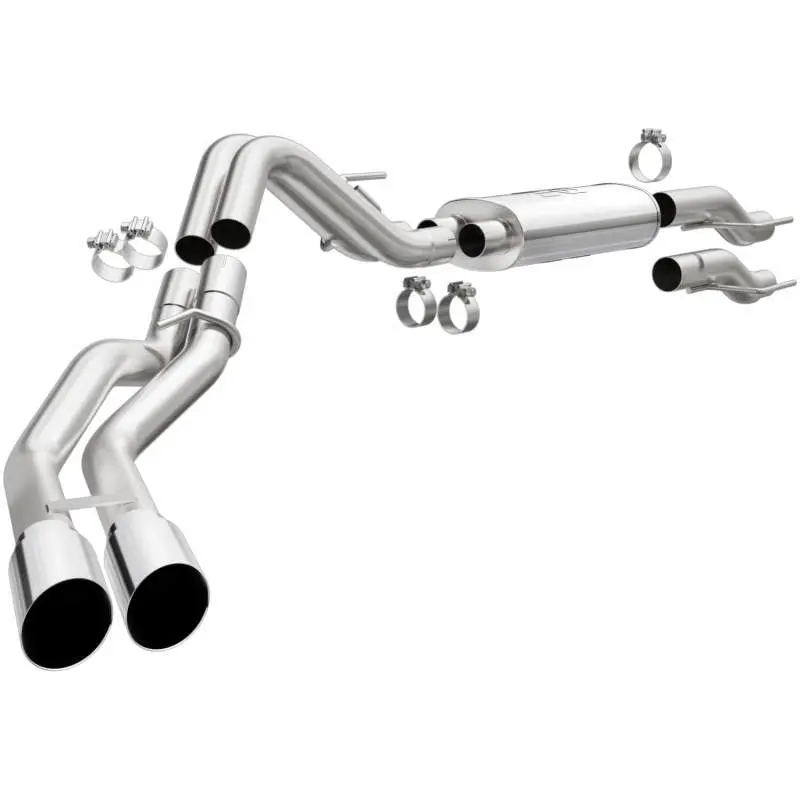 MagnaFlow Street Series Cat-Back Exhaust 15-21 Ford F-150 SS Polished Rear Exit