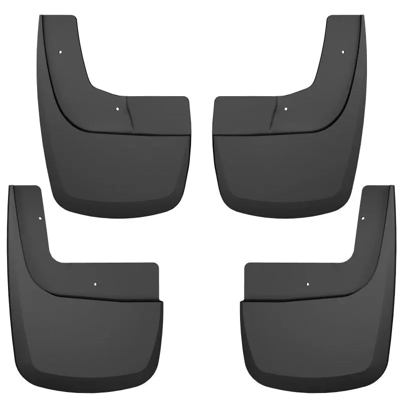 Husky Liners Black Front Rear Mud Guards 21-23 Ford F-150 Raptor SuperCrew CC