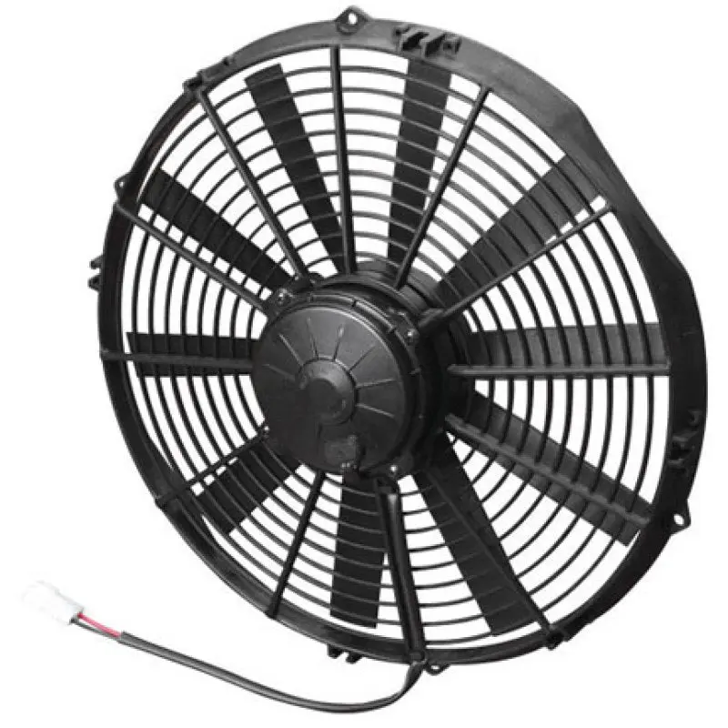 SPAL 1652 CFM 14 Inch High Performance Cooling Fan Push Straight Blade Automotive