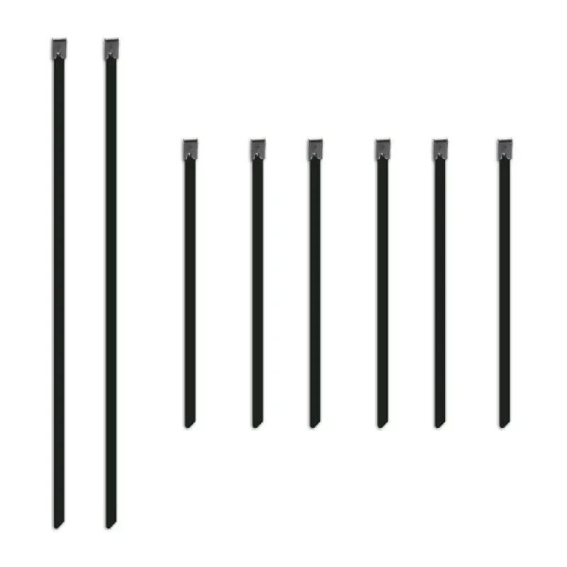 Mishimoto Set Six 6in and Two 14in Stainless Steel Locking Ties