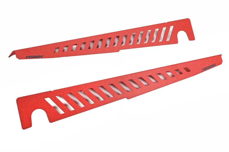 Perrin Red Fender Shroud Set 2022-2023 Subaru WRX Perrin Performance