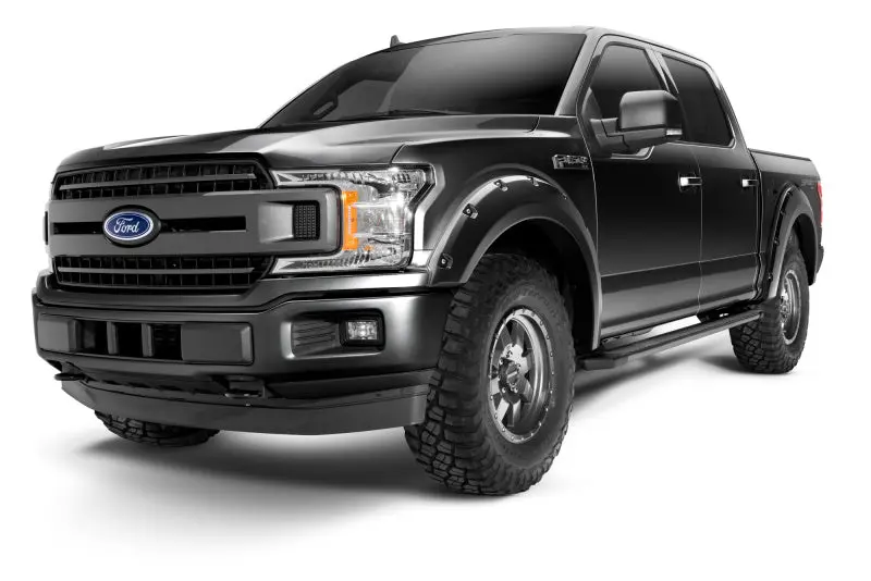 Bushwacker 18-20 Ford F-150 Pocket Style Flares 4pc Agate Black Metallic