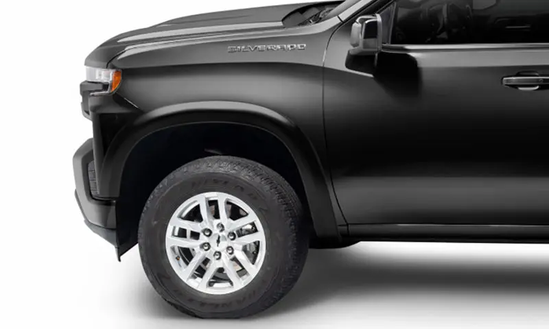 Bushwacker 19-21 Chevrolet Silverado 1500 6ft 6in Bed OE-Style 4PC Fender Flares Black
