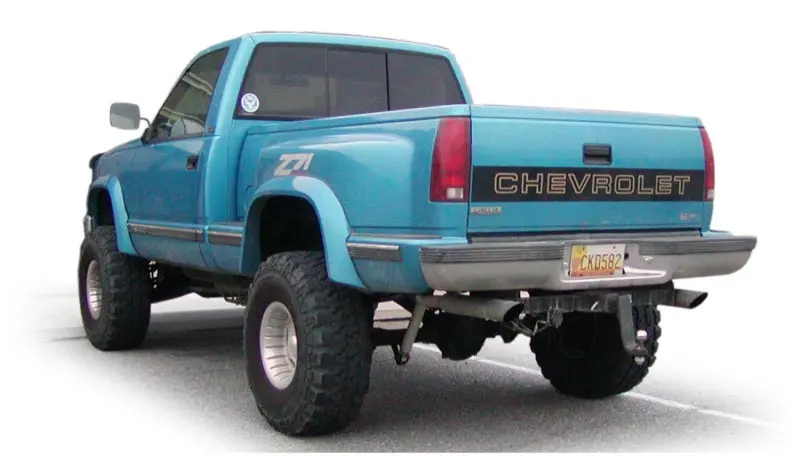 Bushwacker 1988-1999 Chevy C1500 Stepside Extend--Fender Style Flares 2pc 78.0/96.0in Bed Black