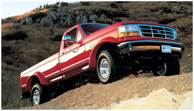 Bushwacker 1992-1996 Ford Bronco Cutout Style Fender Flares 2pc Black