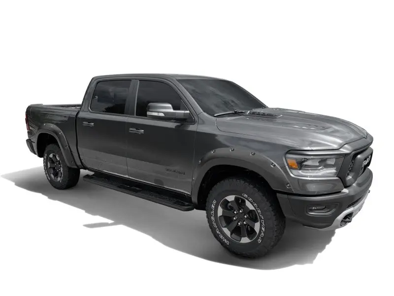 Bushwacker 2019-2022 Dodge Ram 1500 Pocket Style Rear Fender Flares 2pc Black