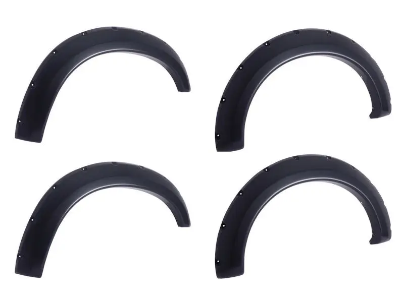 EGR 2017 Nissan Titan Bolt-On Matte Black Fender Flares Set 796005