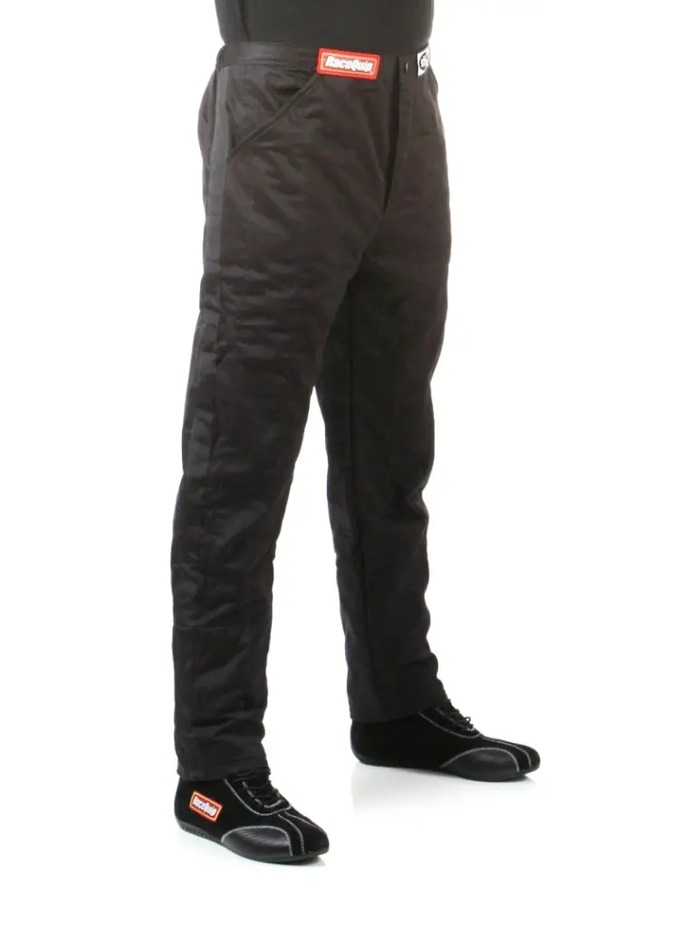 RaceQuip Black SFI-5 Pants Large Motorsport Safety Pants