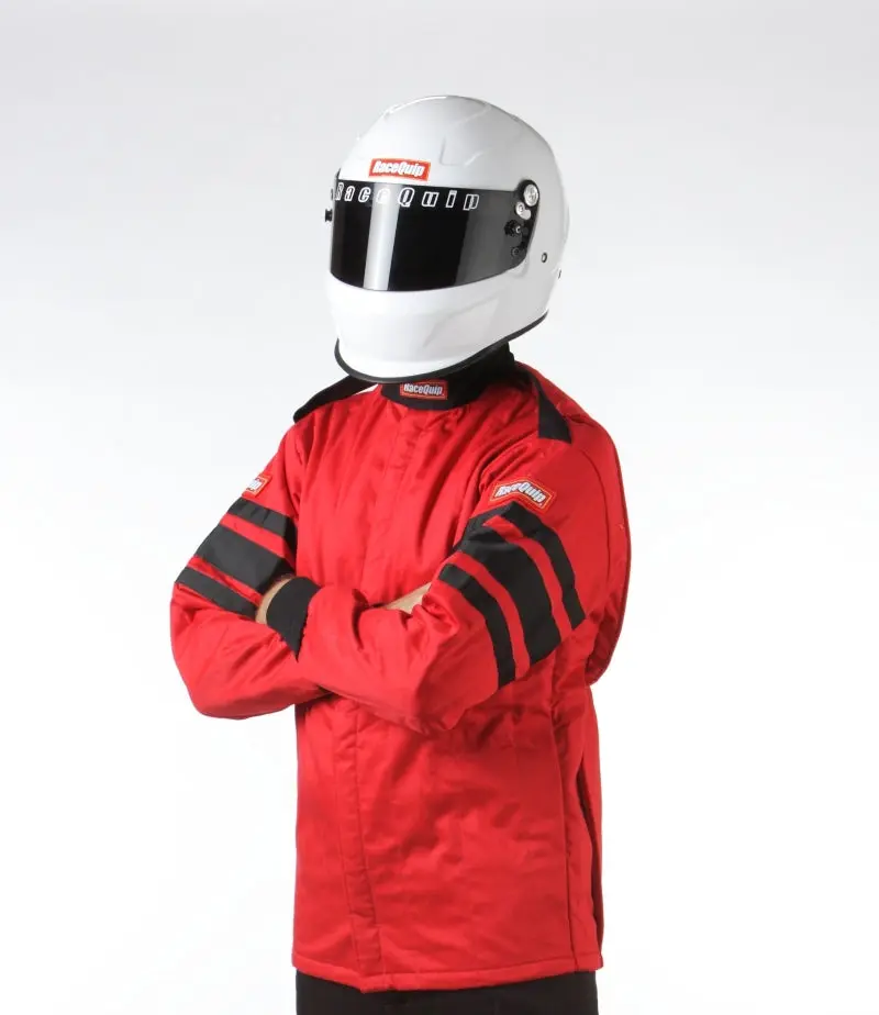RaceQuip Red SFI-5 Jacket Large Fireproof Racing Suit