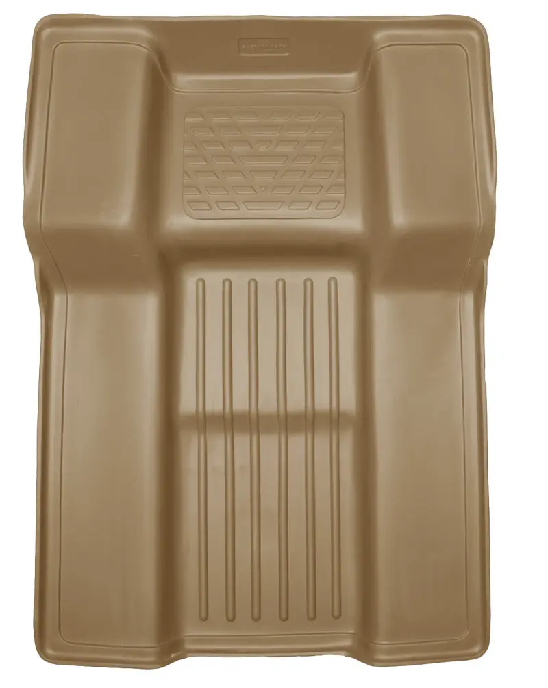 Husky Liners 07-10 GM Escalade/Tahoe/Yukon WeatherBeater Tan Walkway 2nd Row Floor Liners