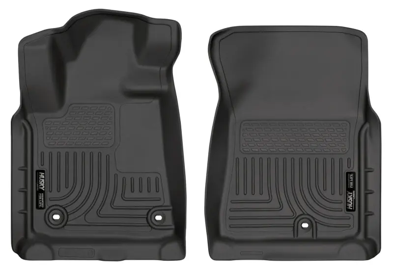 Husky Liners 12-13 Toyota Tundra WeatherBeater Black Front Floor Mats
