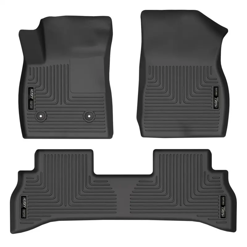 Husky Liners 2021-2022 Buick Encore GX RWD WeatherBeater Front and 2nd Seat Floor Liners Black