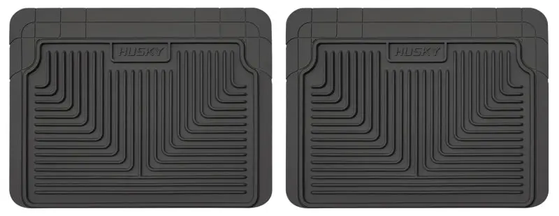 Husky Liners Heavy Duty Black 2nd Row Floor Mats 12-13 Dodge Ram 88-09 Toyota 4Runner