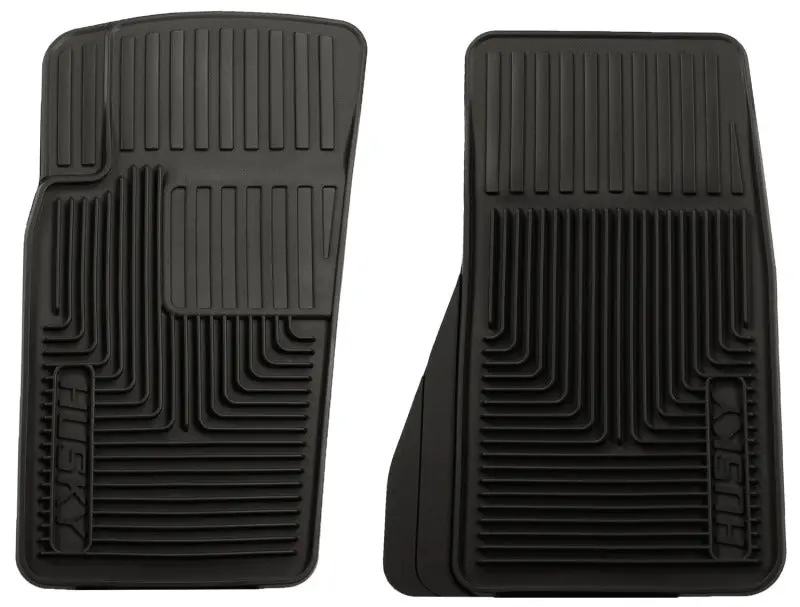 Husky Liners Heavy Duty Black Front Floor Mats 07-11 Jeep Wrangler Base Unlimited 02-07 Liberty