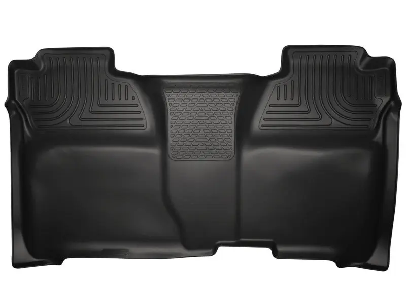 Husky Liners WeatherBeater Black 2nd Seat Floor Liners 2014 Chevrolet Silverado 1500 GMC Sierra 1500