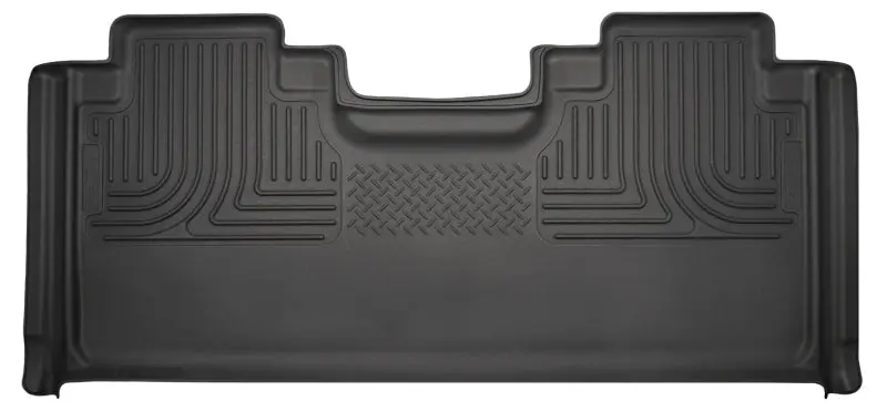 Husky Liners WeatherBeater Black 2nd Seat Floor Liner 2015-2023 Ford F-150 SuperCab