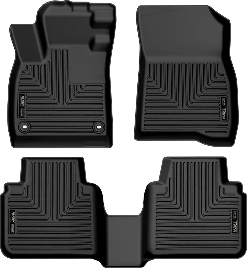 Husky Liners Weatherbeater Black Front and 2nd Seat Floor Liners 2023 Honda Accord