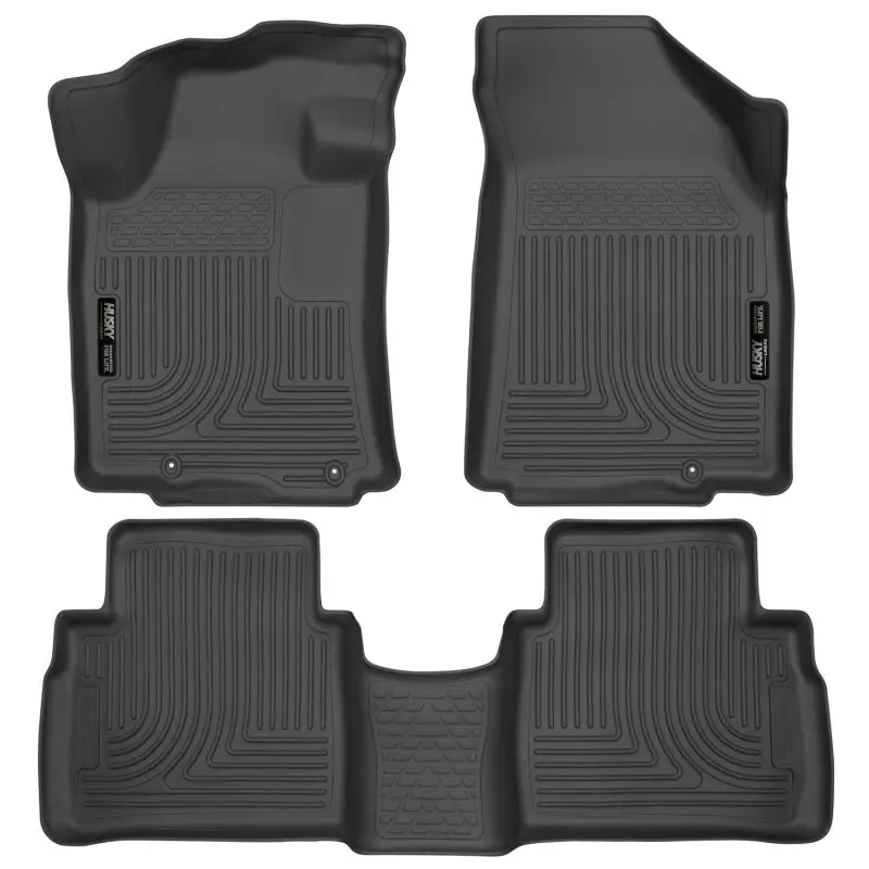 Husky Liners WeatherBeater Front and Second Row Black Floor Liners 2016 Nissan Maxima
