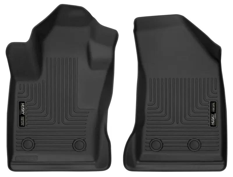 Husky Liners X-Act Contour Black Front Floor Liners 2017-2018 Jeep Compass