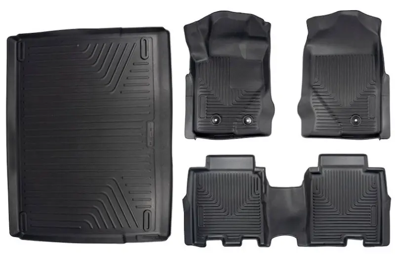Roush 2021-2024 Ford Bronco 4DR All-Weather Floor Liners Set