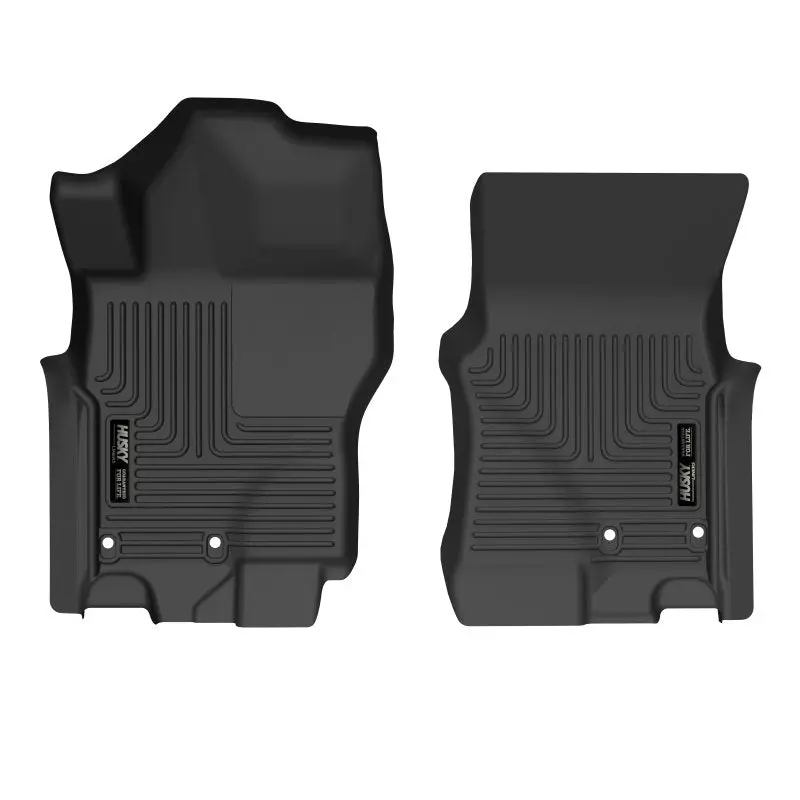 Husky Liners Front Floor Liners 2022 Nissan Frontier CC Black