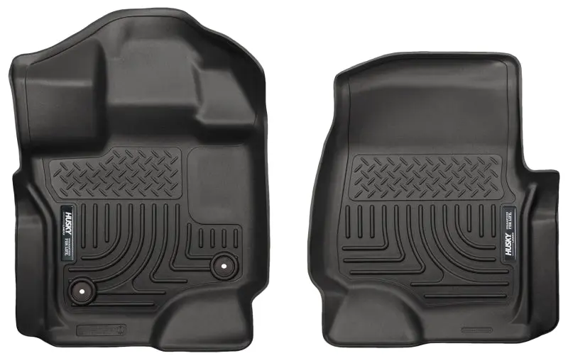 Husky Liners WeatherBeater Front Floor Liners 15-23 Ford F-150 Super Crew Cab