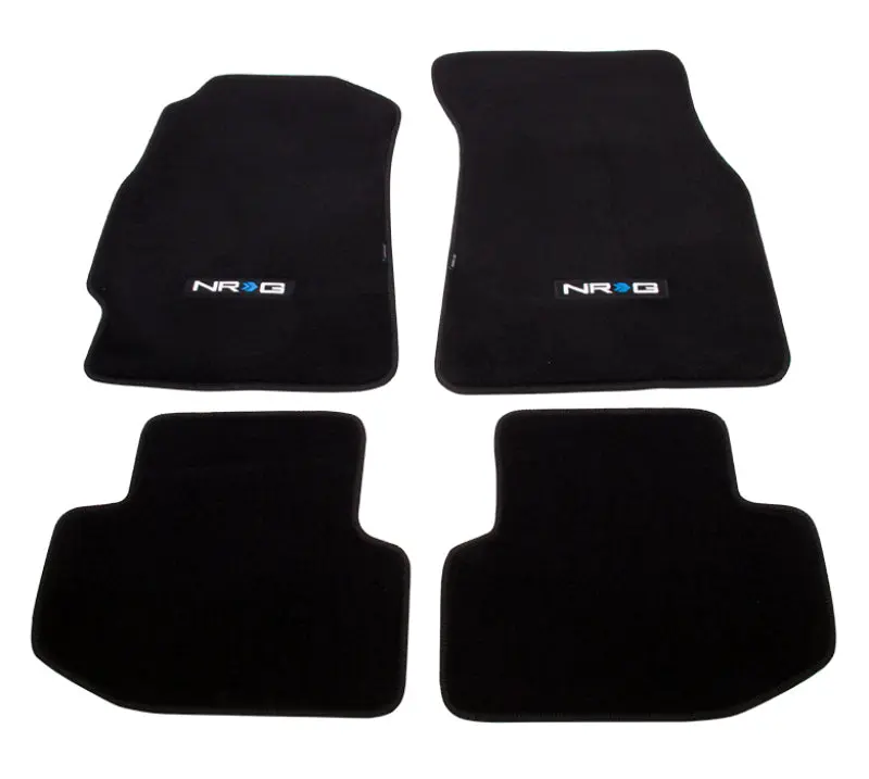 NRG Logo 4-Piece Floor Mats 1994-2001 Acura Integra Custom Fit Carpet