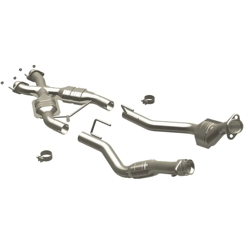 MagnaFlow Conv DF 86-93 Ford Mustang 5.0L CA Exhaust System Classic Muscle