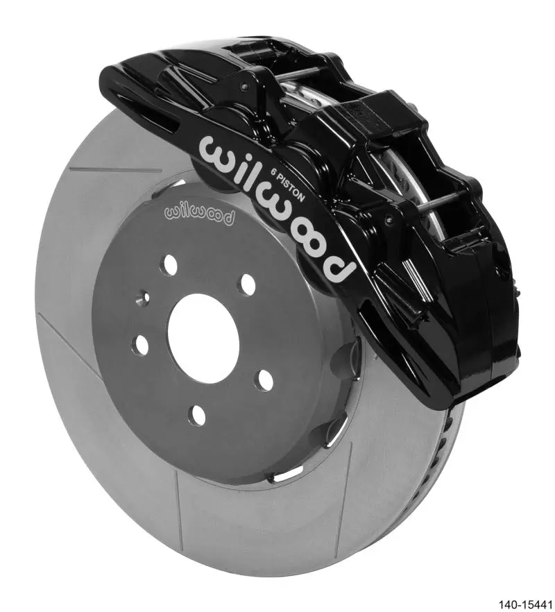 Wilwood SX6R Front Brake Kit 15in Lug Drive Rotor Brake Lines 16-19 Chevrolet Camaro