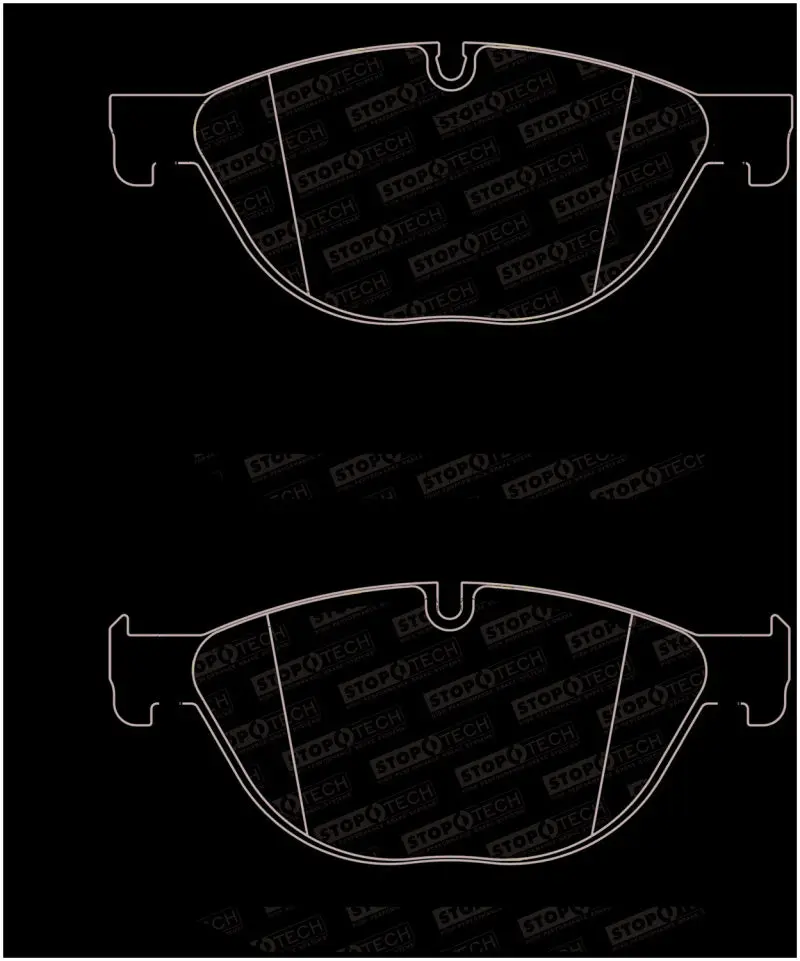 StopTech Street Brake Pads Shims 09-17 BMW 5-Series Front - Quiet & Durable