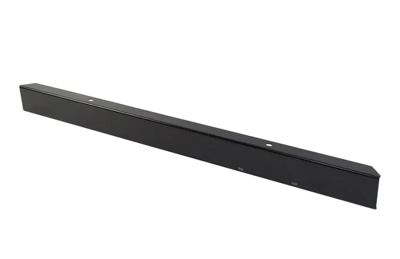 Kentrol 45-86 Jeep CJ 54 Inch Front Bumper Without Holes Powdercoat Black Heavy Duty