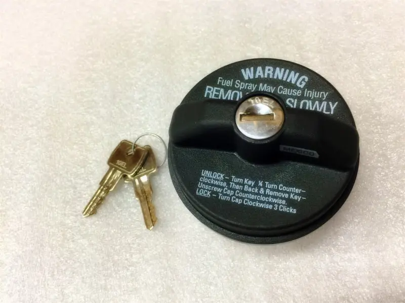 Titan Fuel Tanks Locking Black Fuel Cap Compatible 5410040 and 5410050 Models