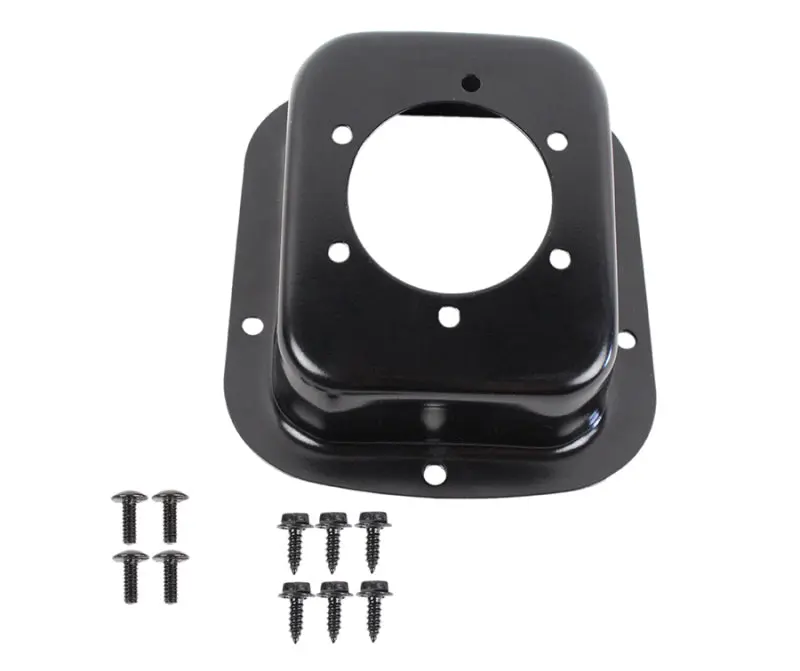 Kentrol 78-95 Jeep CJ Wrangler YJ Gas Filler Neck Powdercoat Black Fuel System
