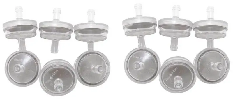 K&N Stainless Mesh Fuel Filter 12in LN Gas Filter 0.25in FLG 1.75in L K&N Engineering