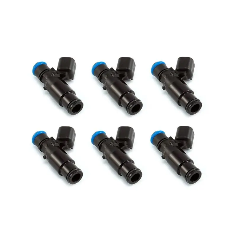 Injector Dynamics ID1050X Fuel Injectors 14mm Black Adaptor Bottom Set 6 High-Performance Engines