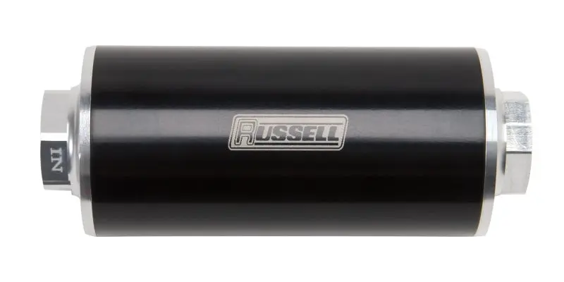 Russell Performance Anodized Aluminum 12in Length -10 Male Inlet/Outlet