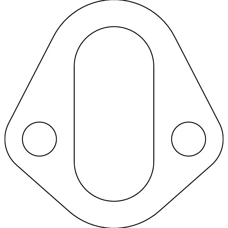 Cometic Chrysler Ford GM Fuel Pump Gaskets .031in Fiber 2 Bolt 10 Pack Cometic Gasket