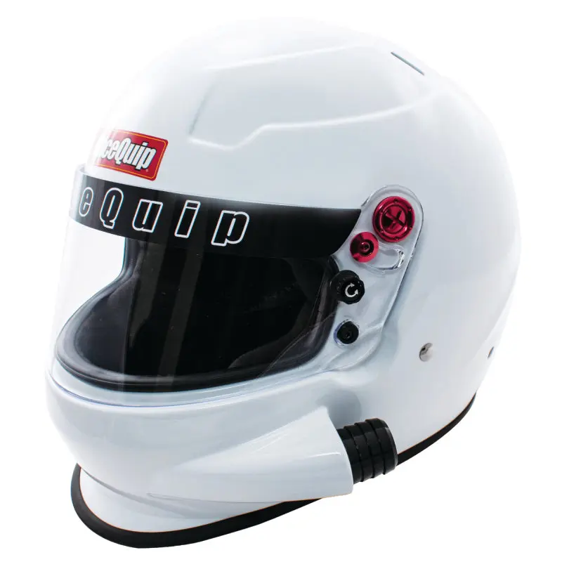 Racequip White SIDE AIR PRO20 SA2020 Small Racing Helmet