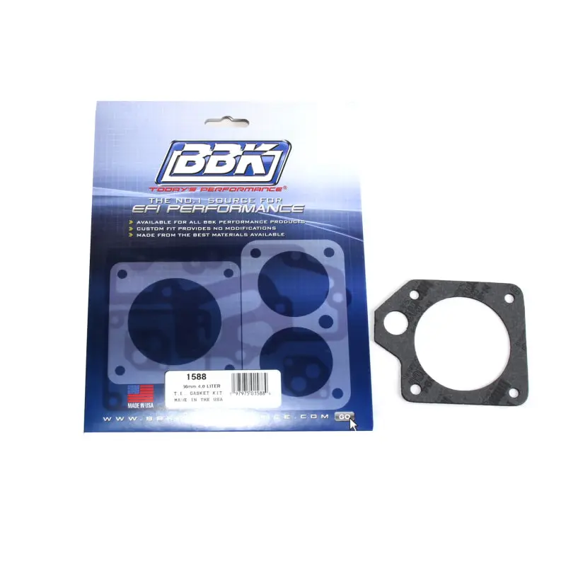 BBK 89-02 Ford Ranger Explorer 4.0 66mm Throttle Body Gasket Kit High Flow Upgrade