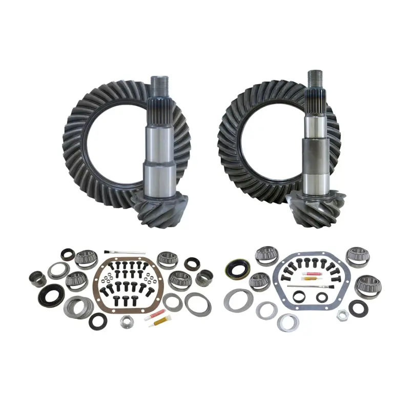 Yukon Gear & Install Kit Package Jeep JK Non-Rubicon 4.56 Ratio Yukon Gear & Axle