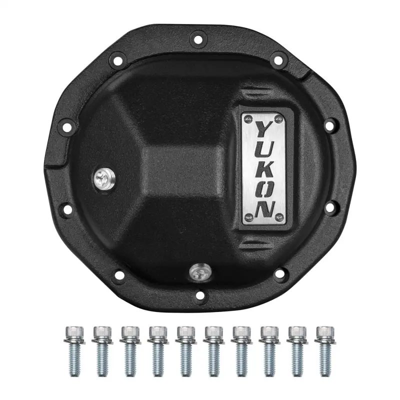 Yukon Gear Hardcore Differential Cover GM 8.5in Rear Axle 5/16in Bolts Yukon Gear & Axle