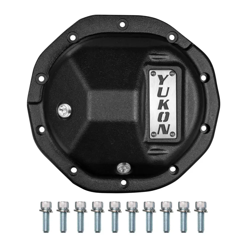 Yukon Hardcore Nodular Iron Differential Cover GM 8.6in Rear Axle 8mm Bolts Yukon Gear & Axle