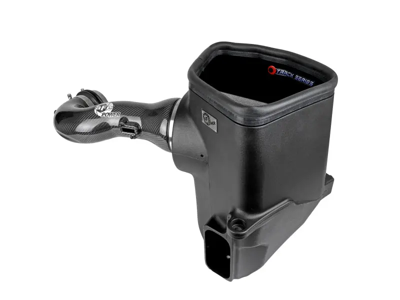 aFe 2019-2021 GM Trucks 5.3L/6.2L Track Series Carbon Fiber Cold Air Intake System Pro Dry S Filters