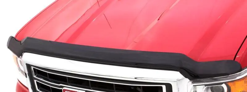 AVS 11-14 GMC Sierra 2500 High Profile Smoke Bugflector II Hood Shield