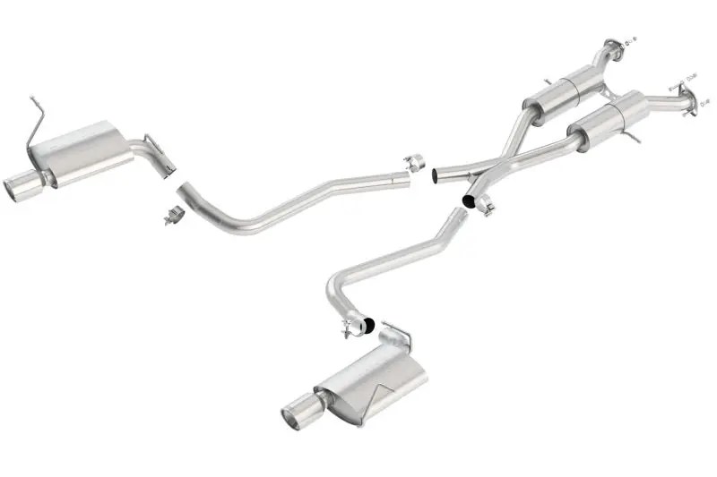 Borla SS Catback Exhaust 11-16 Jeep Grand Cherokee 5.7L 8cyl 4WD/RWD
