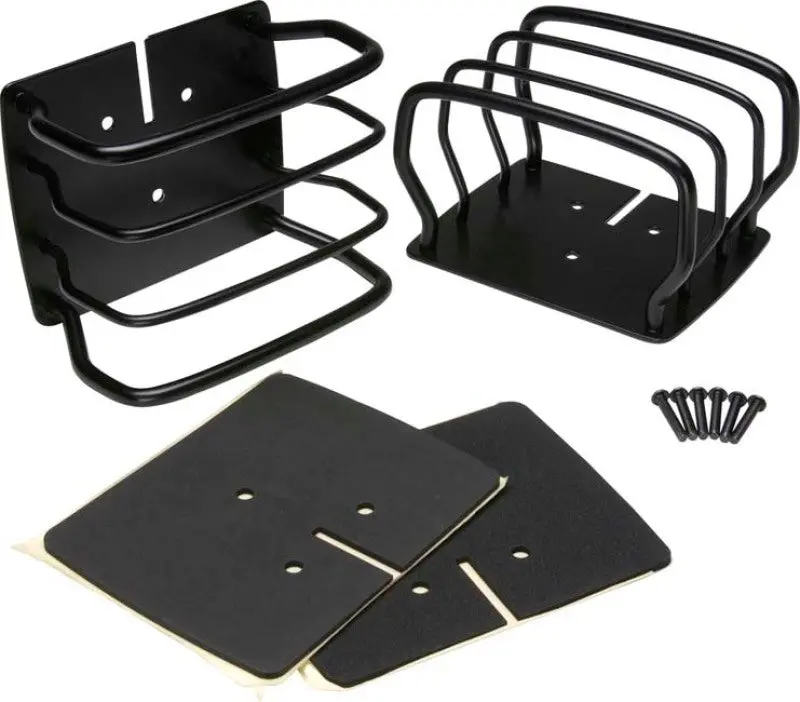 Kentrol 76-06 Jeep CJ Wrangler YJ TJ Powdercoat Black Taillight Guard Pair