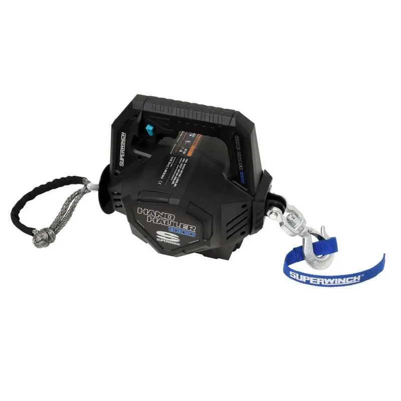 Superwinch Hand Hauler 1000 lbs 24VDC Winch Soft Shackle Rope
