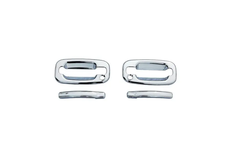 AVS Chrome Door Handle Covers 07-13 Chevy Silverado 1500 2 Door 4pc Set