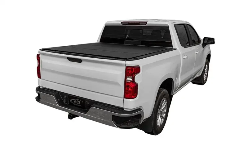 Access LOMAX Tri-Fold Cover Black Urethane Finish 17+ Nissan Titan 5ft 6in Bed